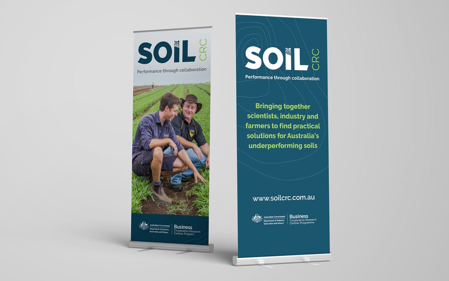 Soil CRC - Pull Up Banner