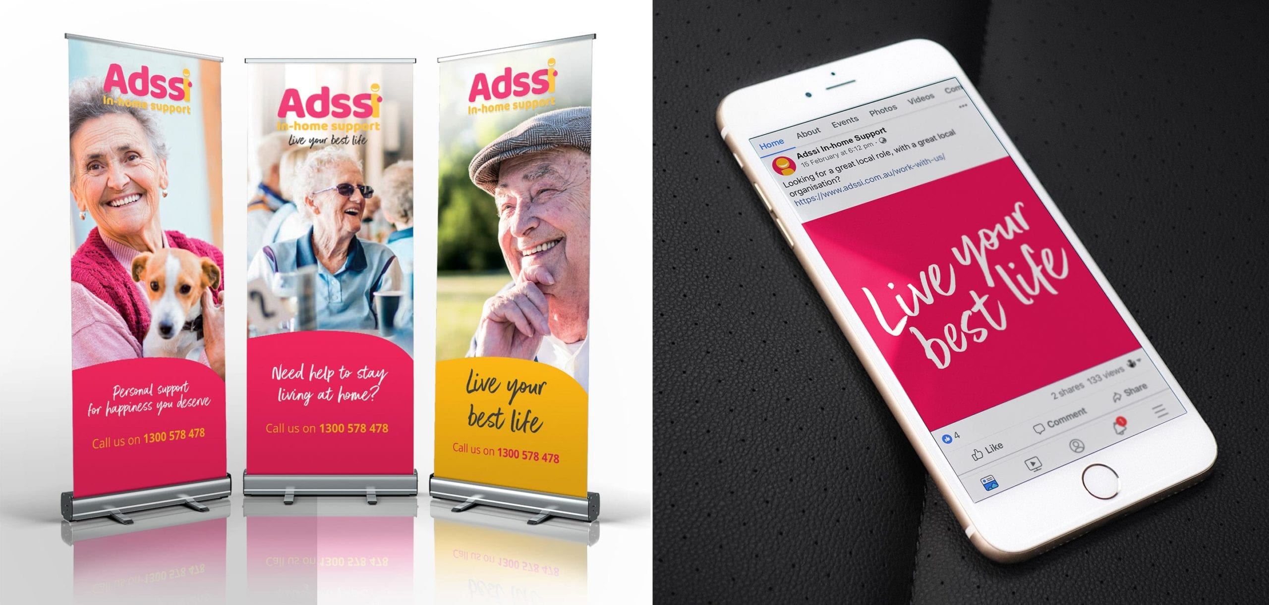 Adssi Rebrand Banners and Social