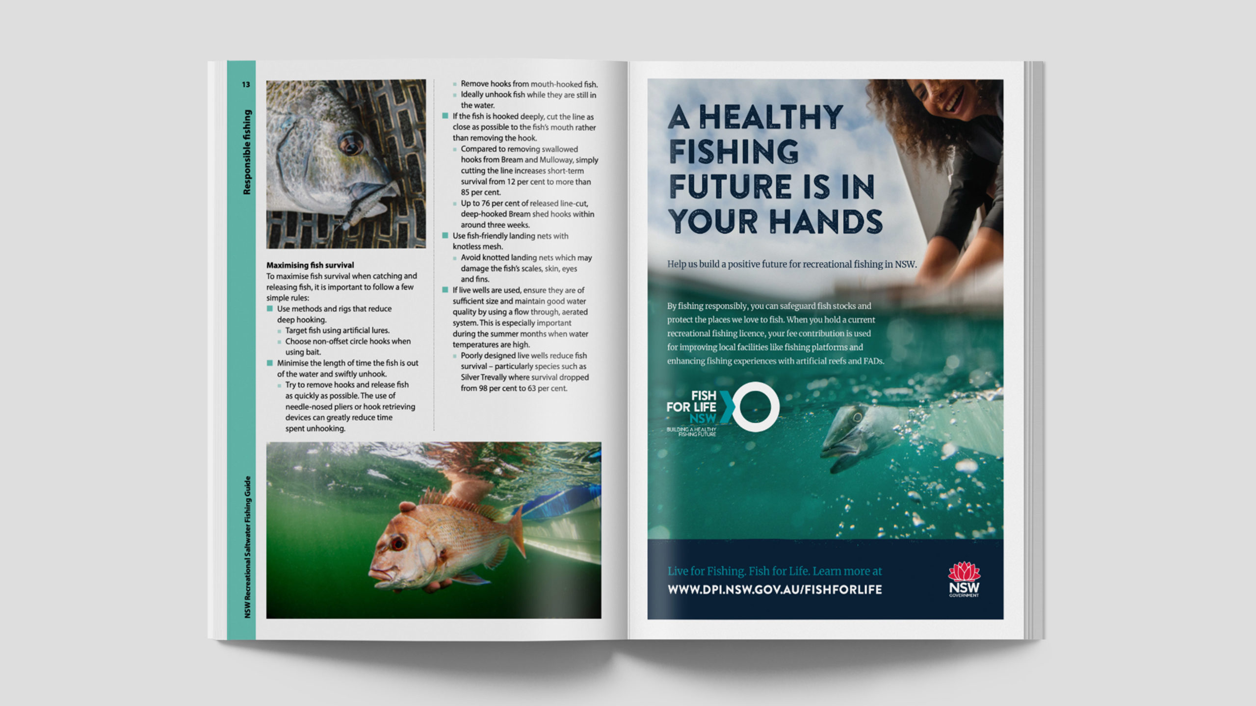 fisheries fish for life campaign ad
