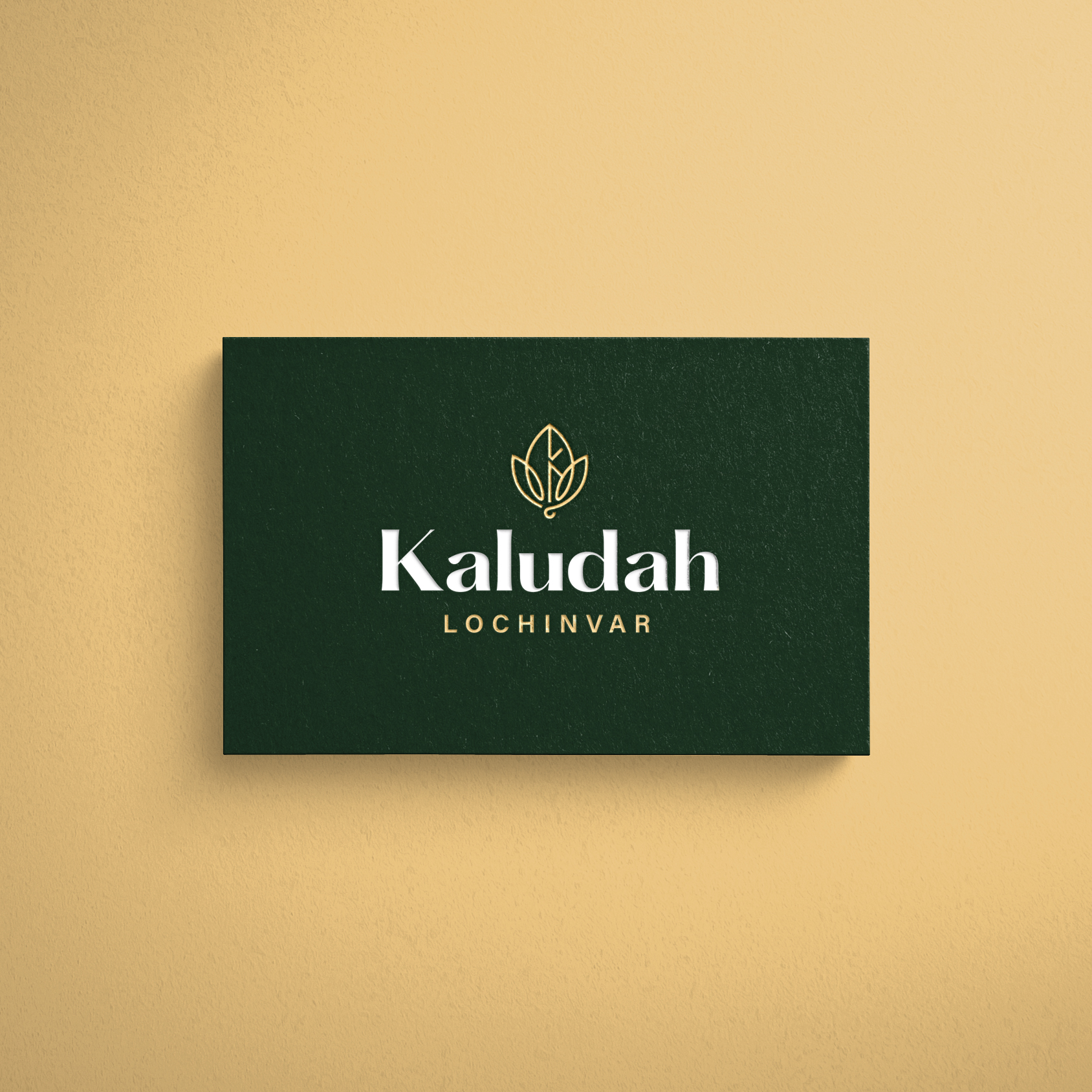 kaludah lochinvar business card branding