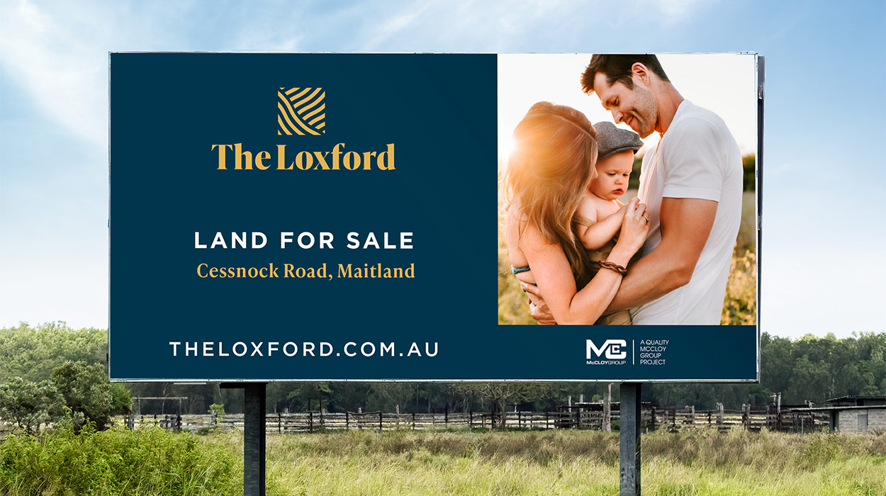 the loxford billboard design