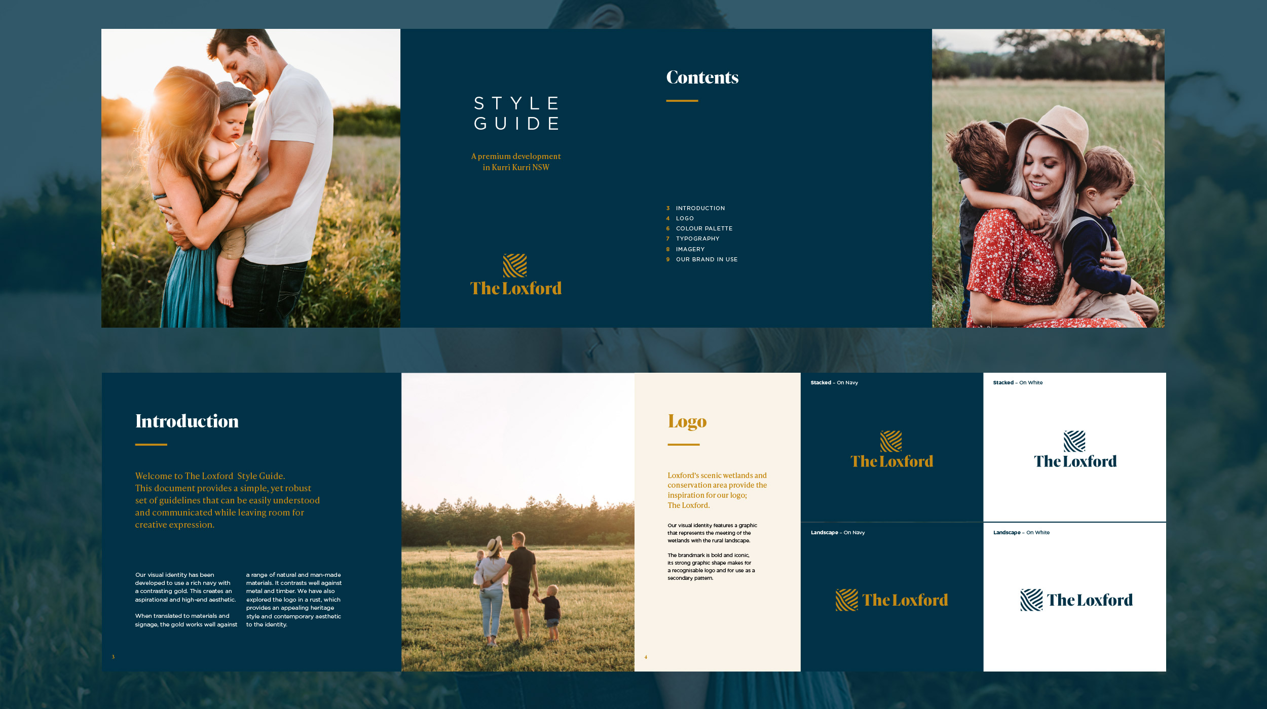 brand style guide for the loxford