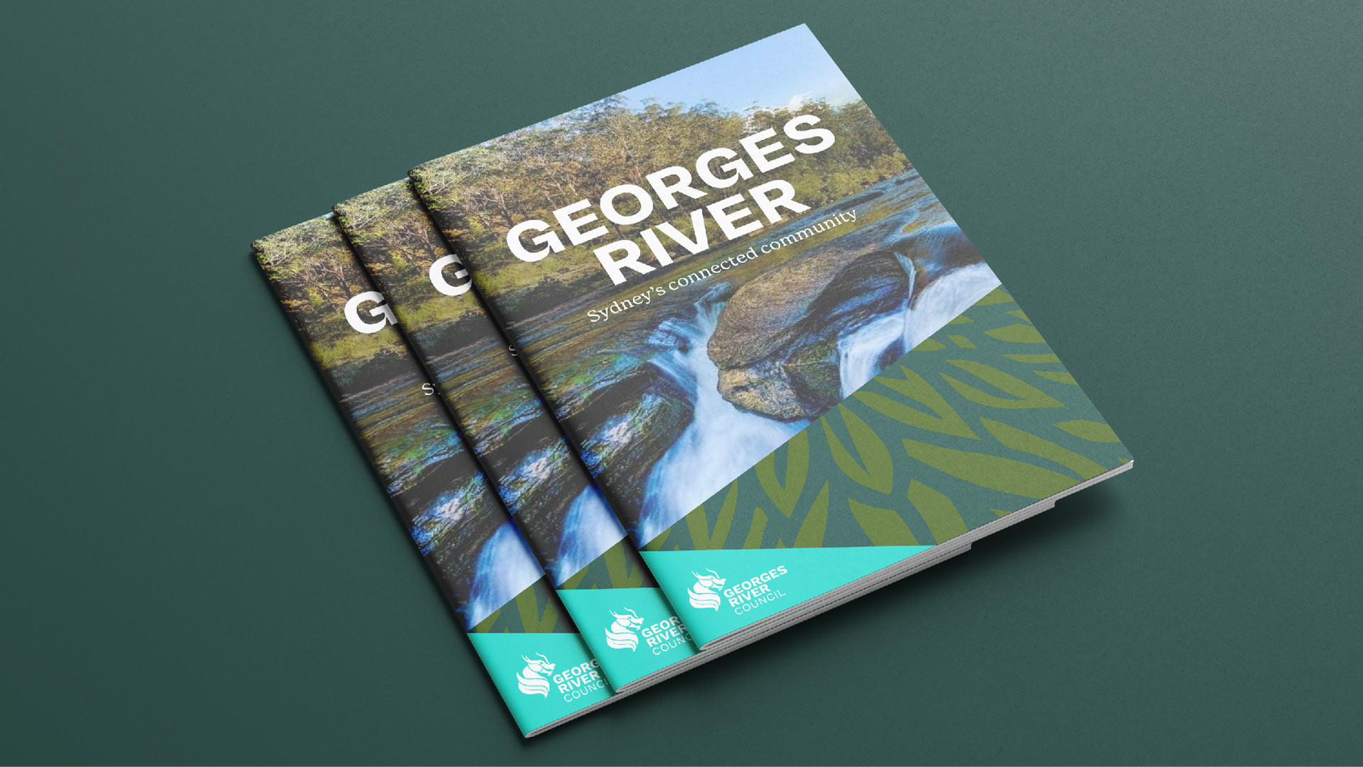 Georges river brochure design