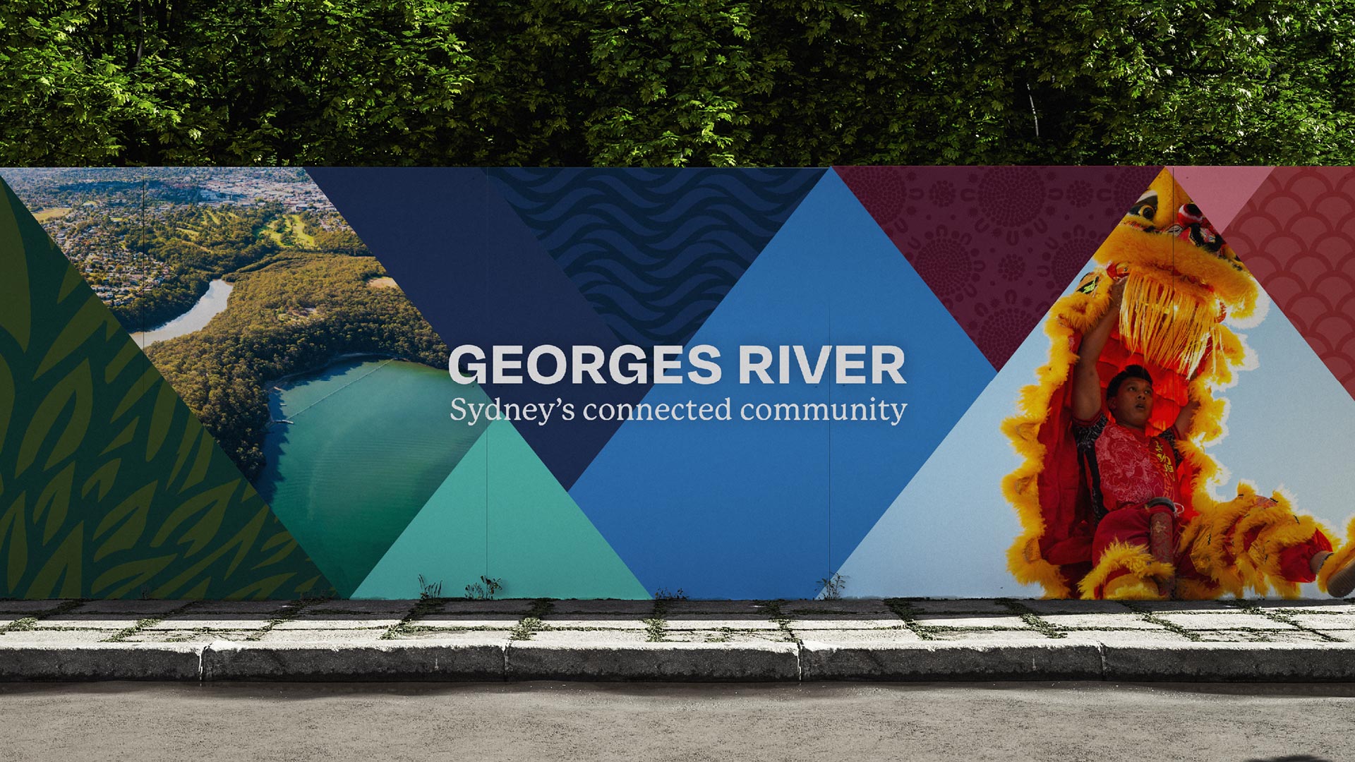 Georges river street signage